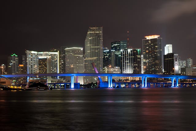 miami at night